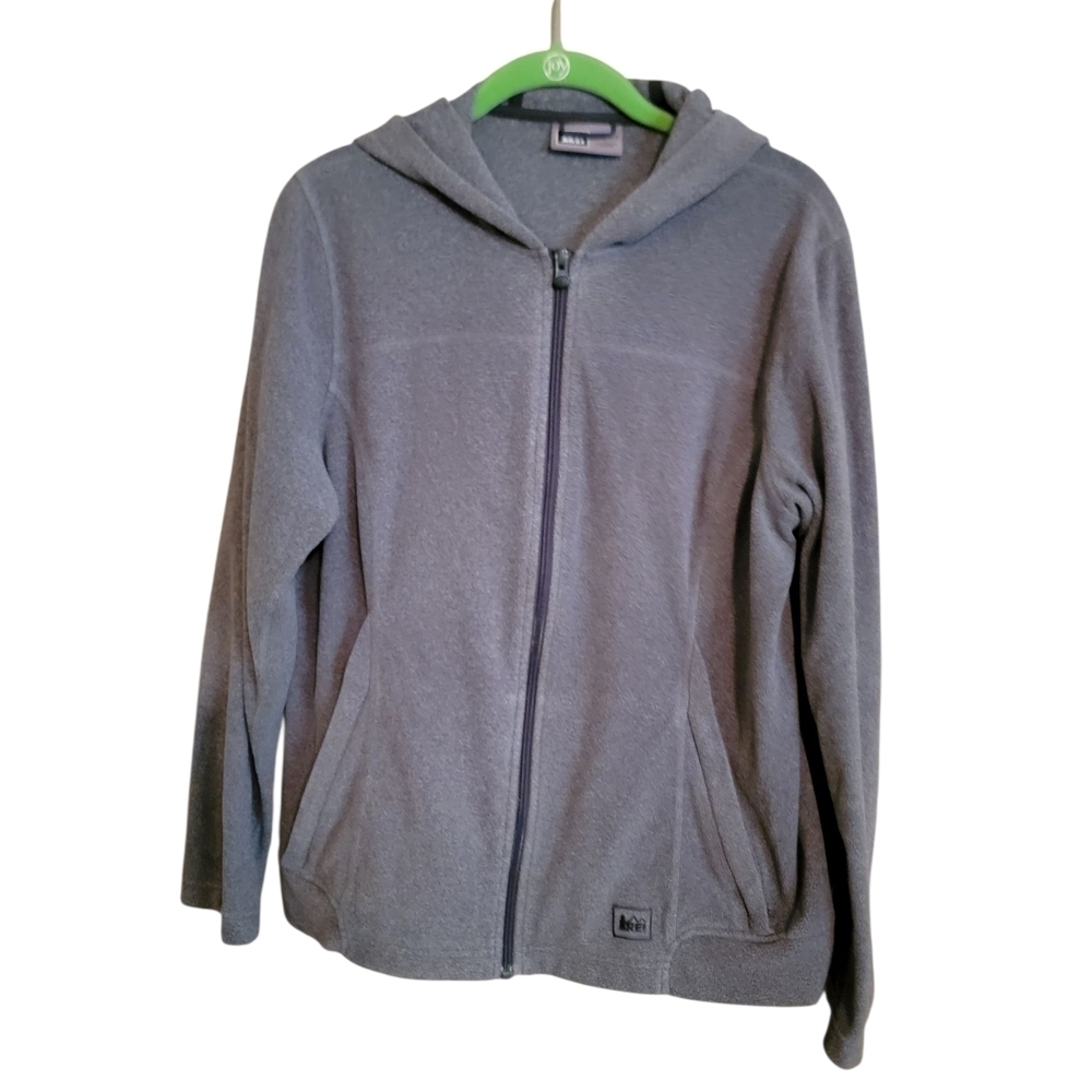 EUC Gray Hoodie Jacket.